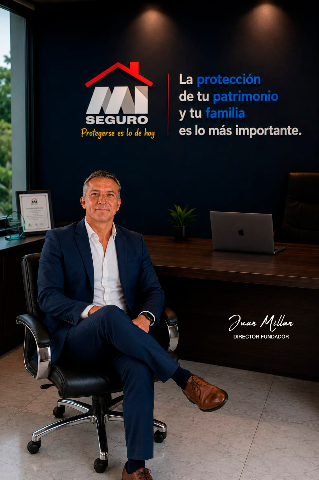 Juan Millán, asesor de seguros